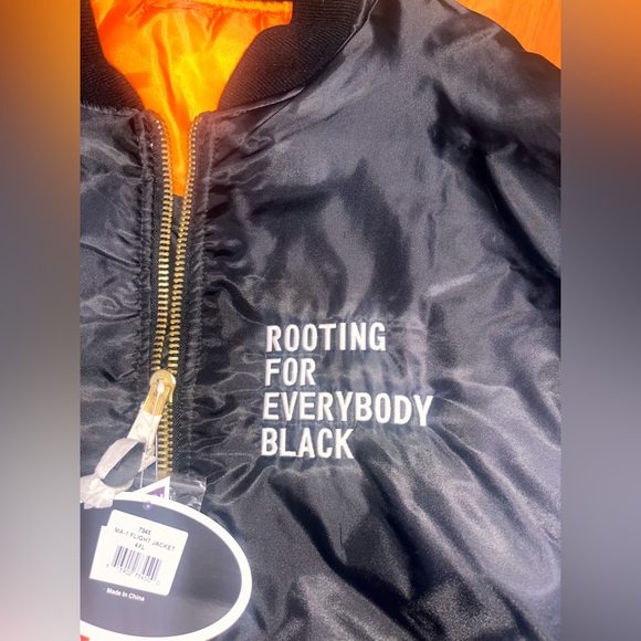 Black bomber jacket - Picture 4 of 4